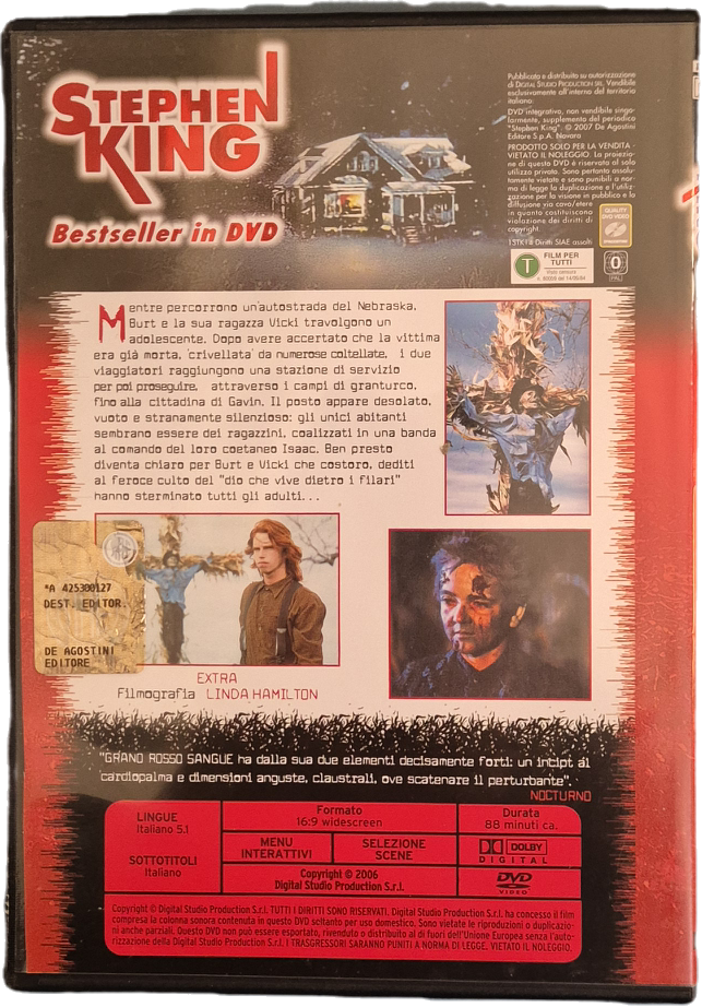 GRANO ROSSO SANGUE - DVD
