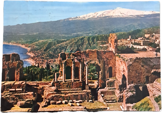 TAORMINA - TEATRO GRECO - V1981 - FG