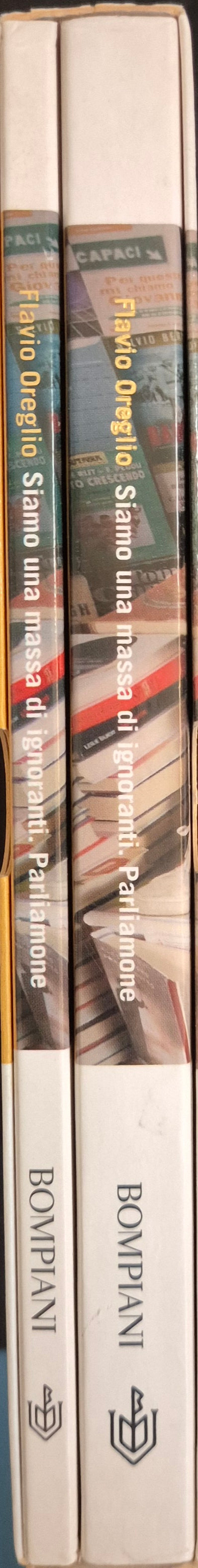 SIAMO UNA MASSA DI IGNORANTI - FLAVIO OREGLIO - PARLIAMONE - LIBRO + CD