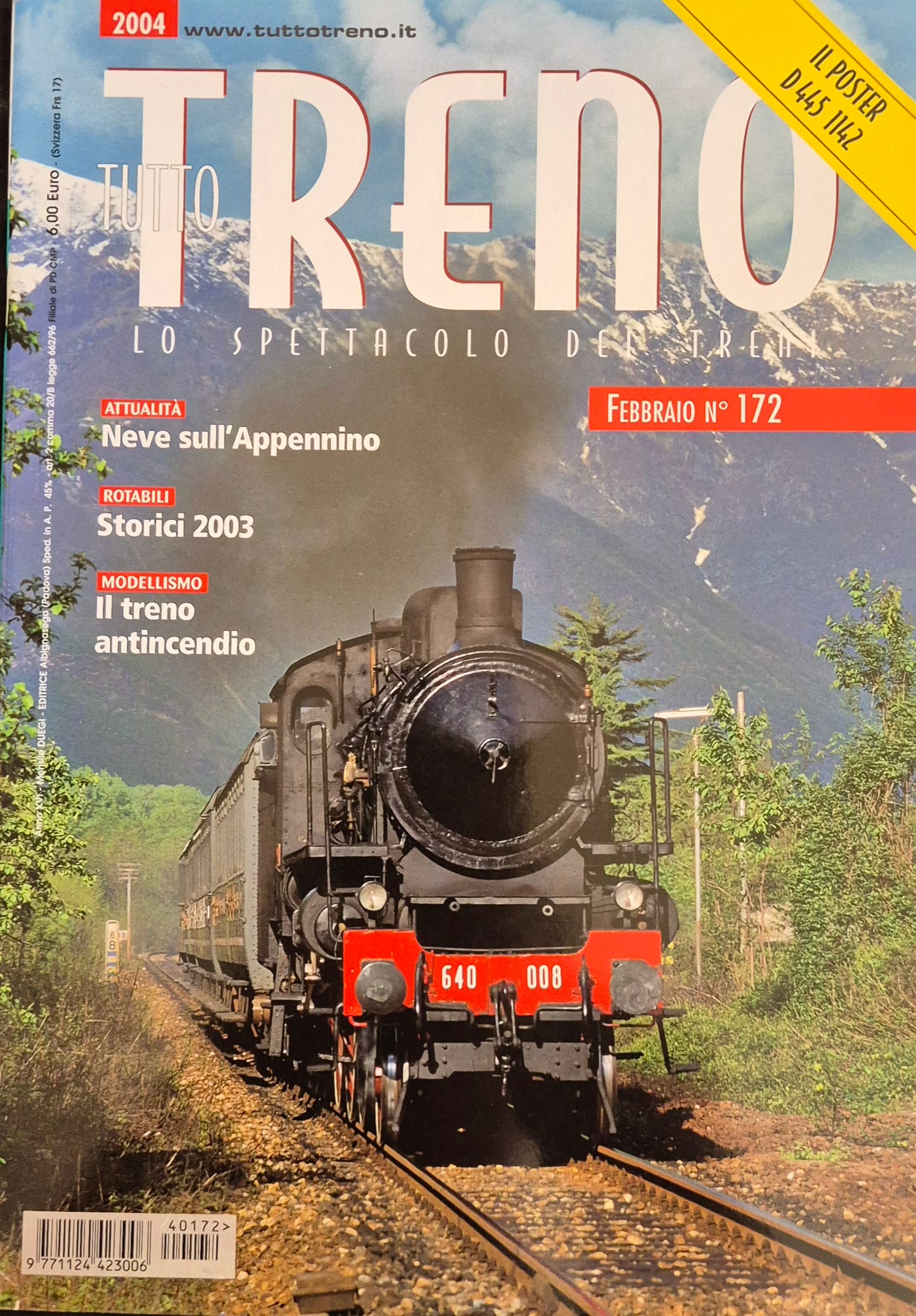 TUTTO TRENO N. 172 - FEBBRAIO 2004