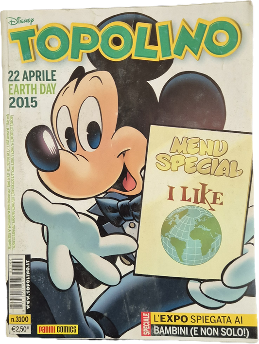 TOPOLINO N. 3100 - 28 APRILE 2015