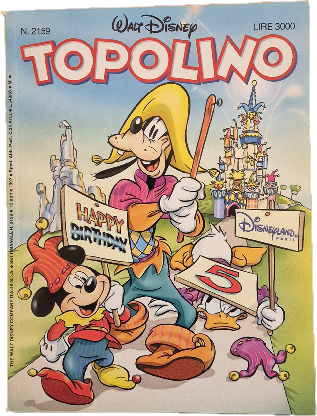 TOPOLINO N. 2159 - 15 APRILE 1997
