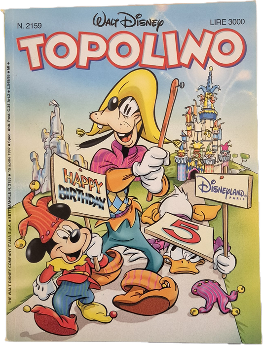 TOPOLINO N. 2159 - 15 APRILE 1997