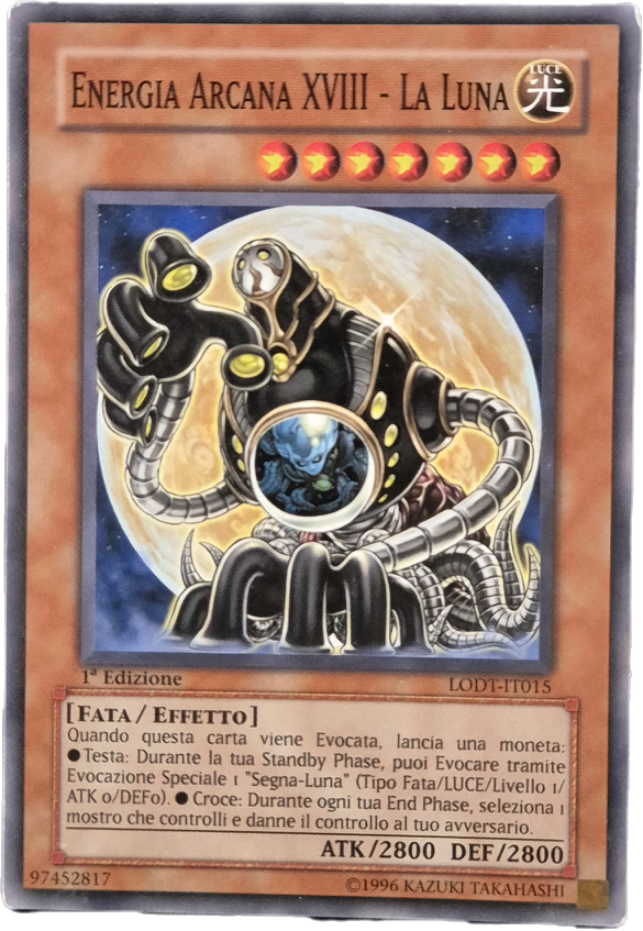 YU-GI-OH - ENERGIA ARCANA-LA LUNA LODT-IT015