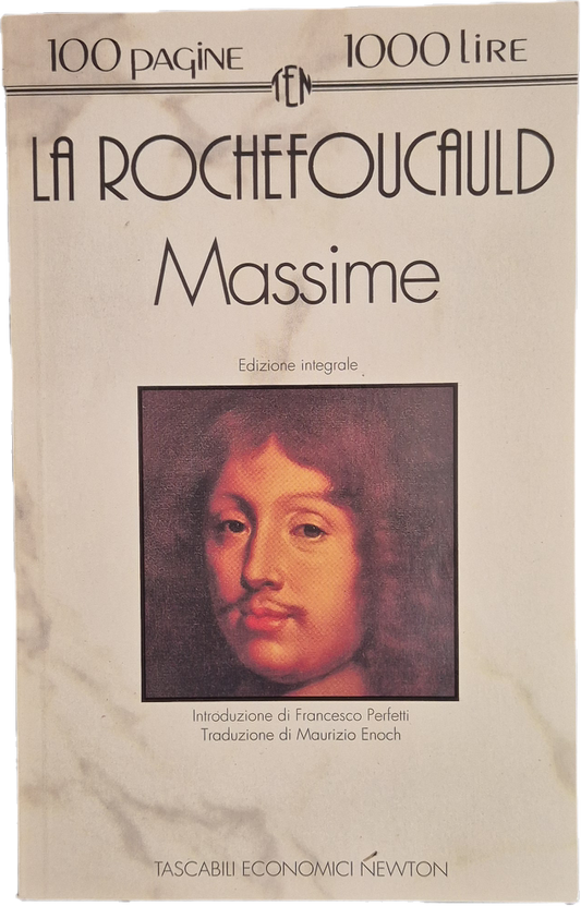 MASSIME - LA RICHEFOUCAULD - NEWTON 1993 - OUTLET DEL LIBRO