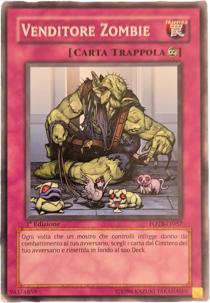 YU-GI-OH - VENDITORE ZOMBIE - FOTB-IT057
