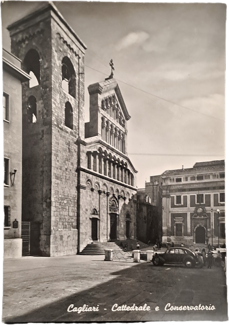 CAGLIARI - CATTEDRALE E CONSERVATORIO - NV - FG