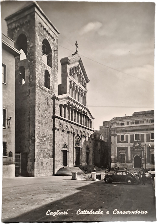 CAGLIARI - CATTEDRALE E CONSERVATORIO - NV - FG
