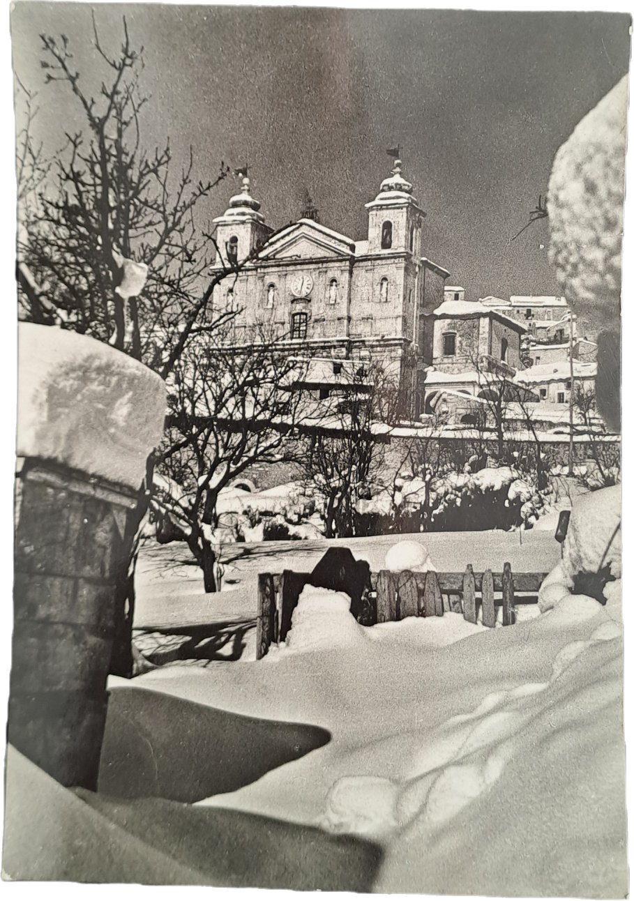 CASTEL DI SANGRO  - CATTEDRALE S. MARIA ASSUNTA - V1955 - FG