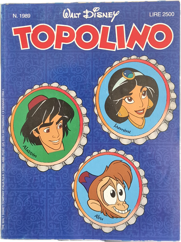 TOPOLINO N. 1989 - 9 GENNAIO 1994