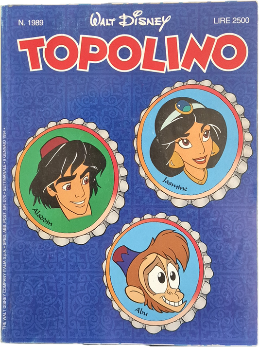 TOPOLINO N. 1989 - 9 GENNAIO 1994