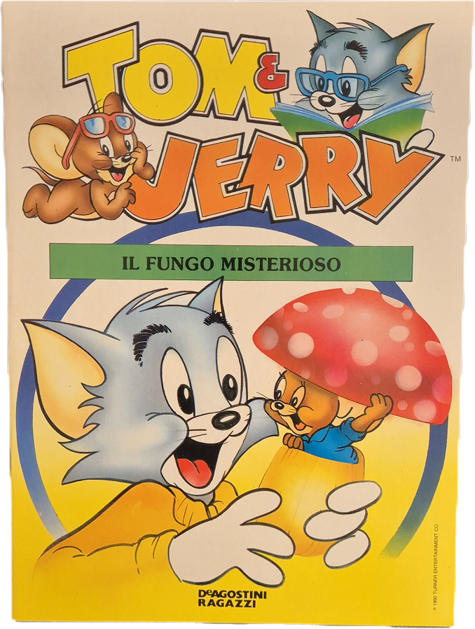 TOM E JERRY - IL FUNGO MISTERIOSO - DE AGOSTINI 1990 - OUTLET DEL LIBRO