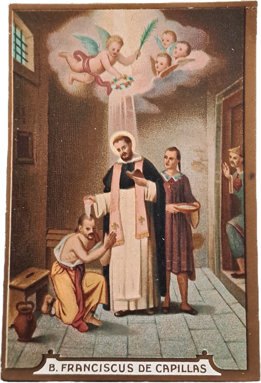 B.FRANCISCUS DE CAPILLAS - HOLY CARD