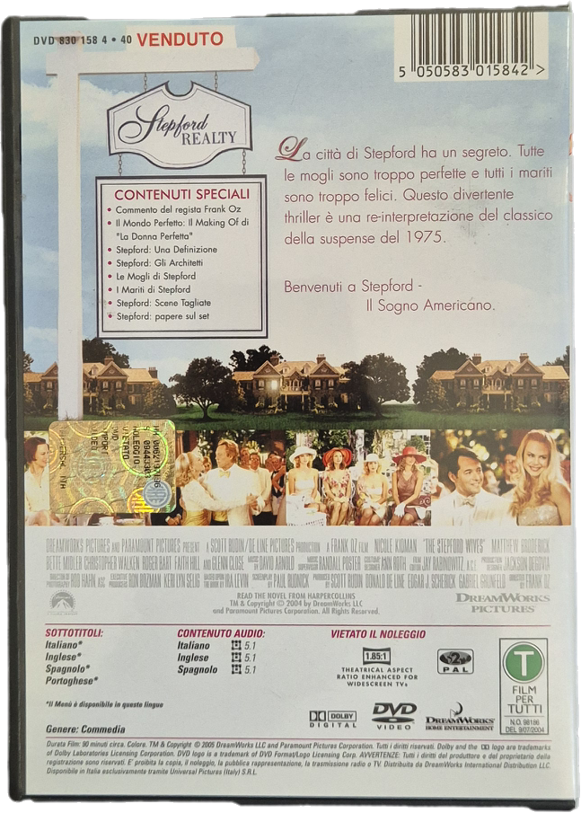 LA DONNA PERFETTA - DVD