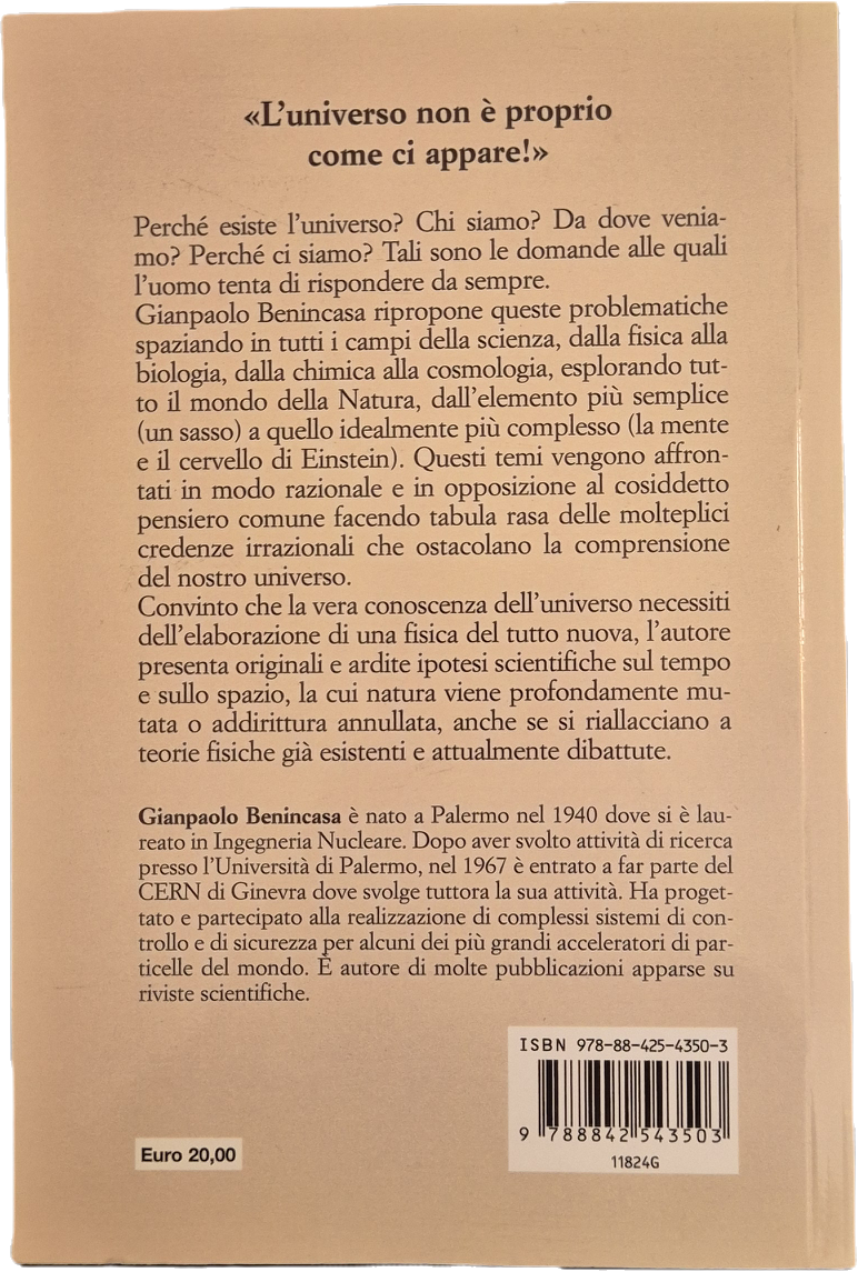 EINSTEIN E IL SASSO. L'IMPOSSIBILE E LA SCIENZA - GIANPAOLO BENINCASA