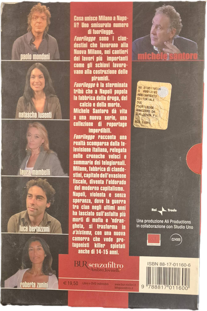 FUORILEGGE - MICHELE SANTORO - DVD