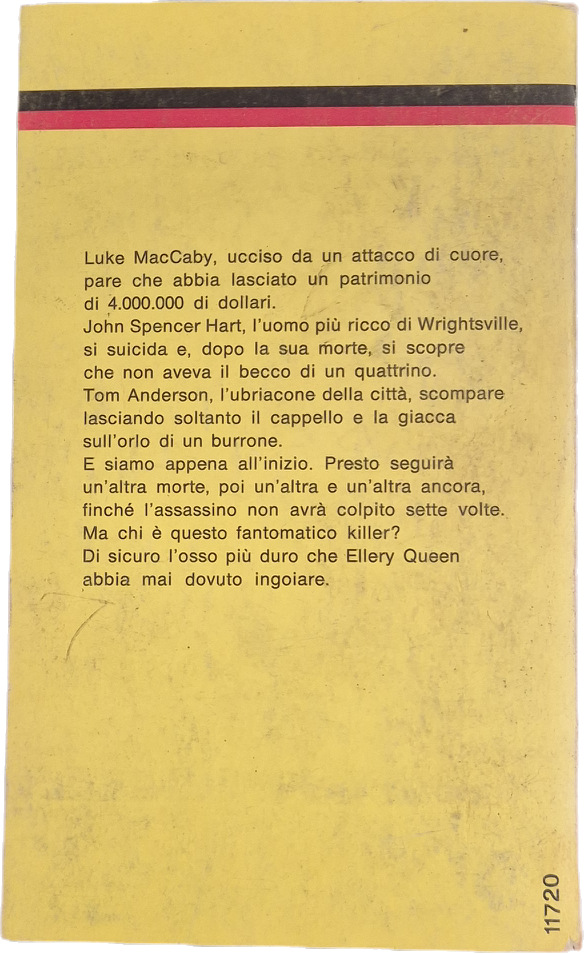 IL ROVESCIO DELLA MEDAGLIA - ELLERY QUEEN - CLASSICI DEL GIALLO N. 192