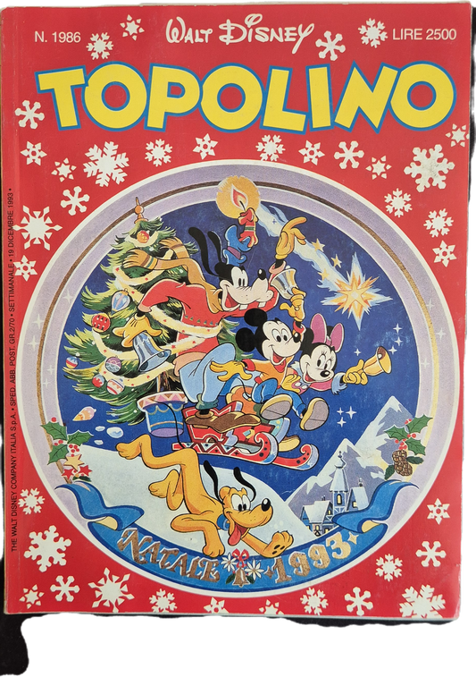 TOPOLINO N. 1986 - 19 DICEMBRE 1993