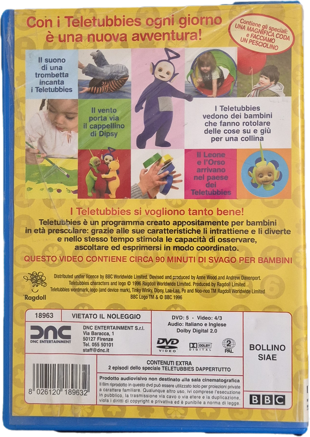 TELETUBBIES. CONTIAMO CON I TELETUBBIES - DVD