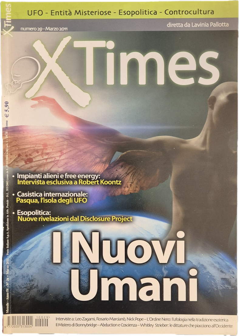 XTIMES N. 29 - MARZO 2011 - I NUOVI UMANI