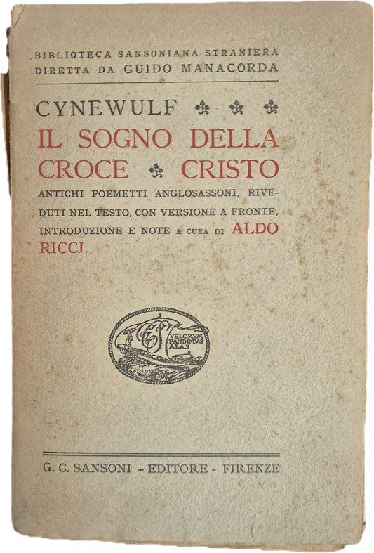 IL SOGNO DELLA CROCE  - CRISTO - CINEWULF