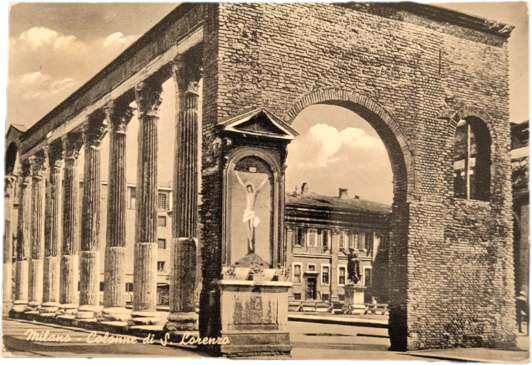 MILANO - COLONNE DI S. LORENZO - 1965 - FG