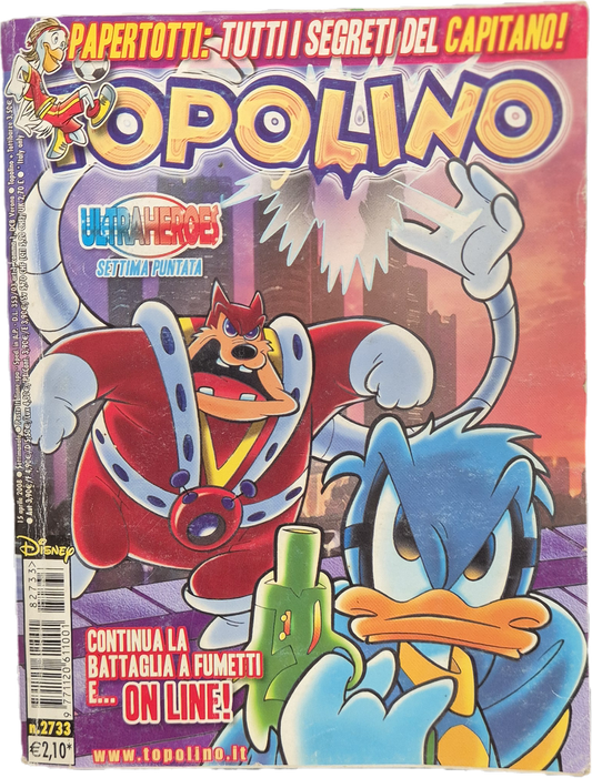 TOPOLINO N. 2733 - 15 APRILE 2008