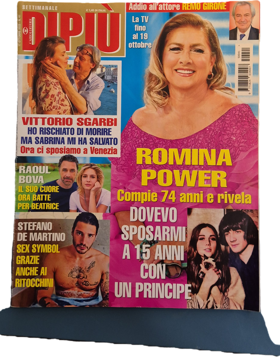 DI PIU' 17 OTTOBRE 2025 - ROMINA POWER - SGARBI - DE MARTINO