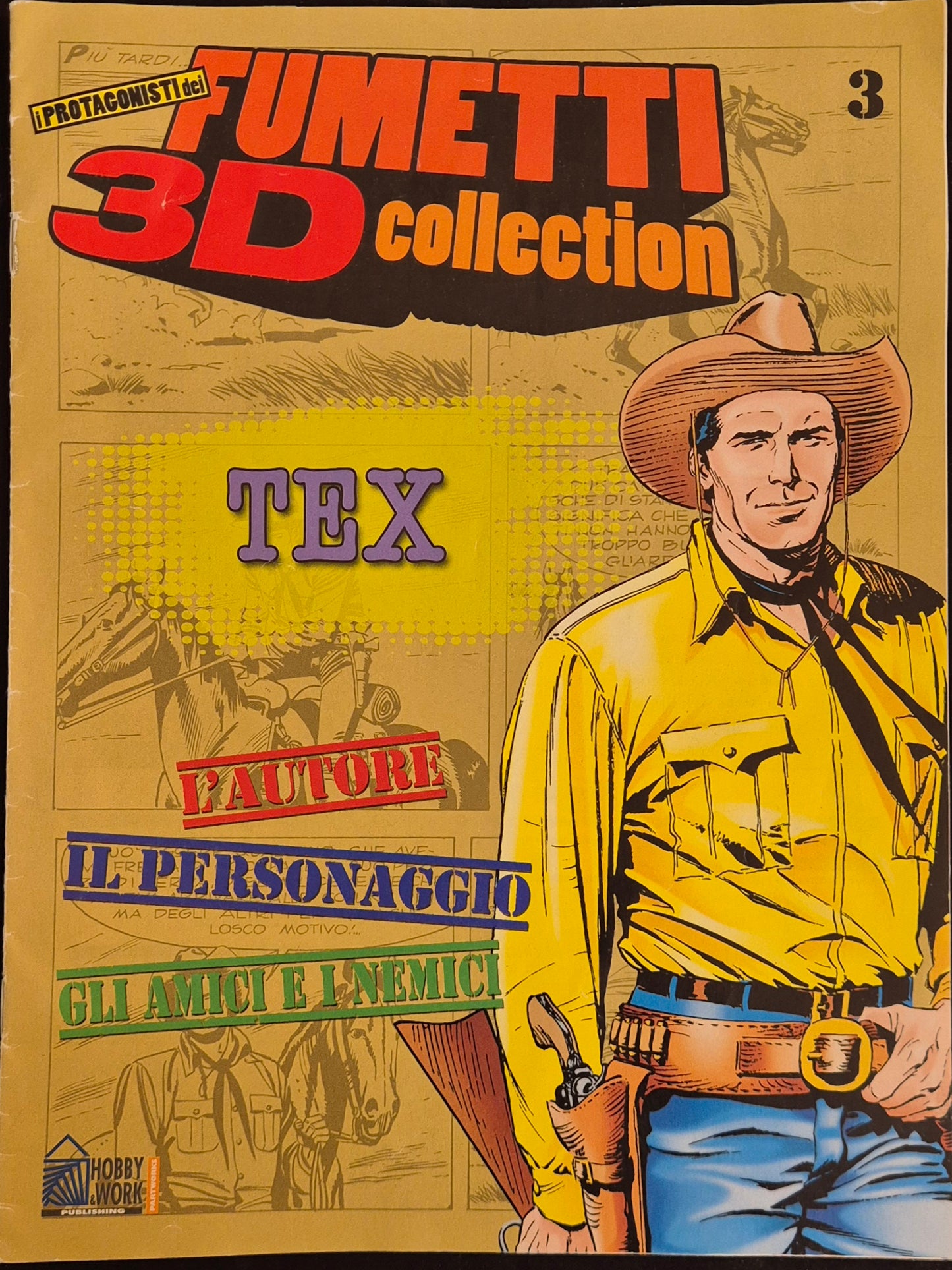 TEX - I PROTAGOSTI DEI FUMETTI 3D COLLECTION