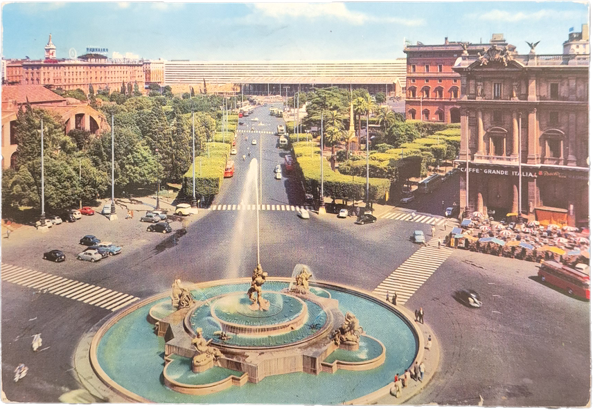 ROMA - PIAZZA DELLA REPUBBLICA - V1973 - FG