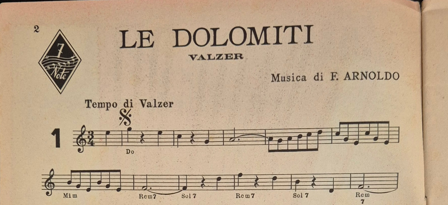 I BALLI DEL FOLKLORE - 19 BRANI -SPARTITO-SHEET MUSIC