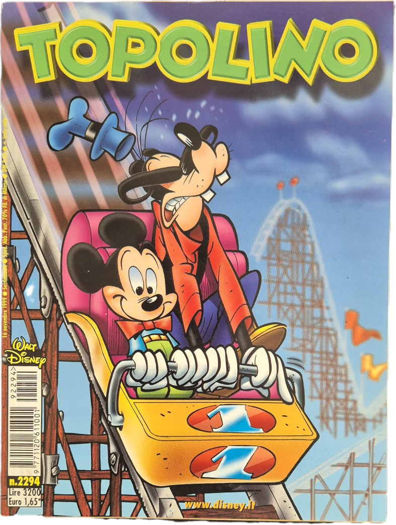 TOPOLINO N. 2294 - 16 NOVEMBRE 1999