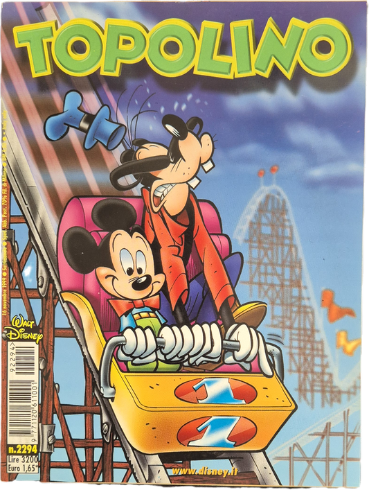 TOPOLINO N. 2294 - 16 NOVEMBRE 1999