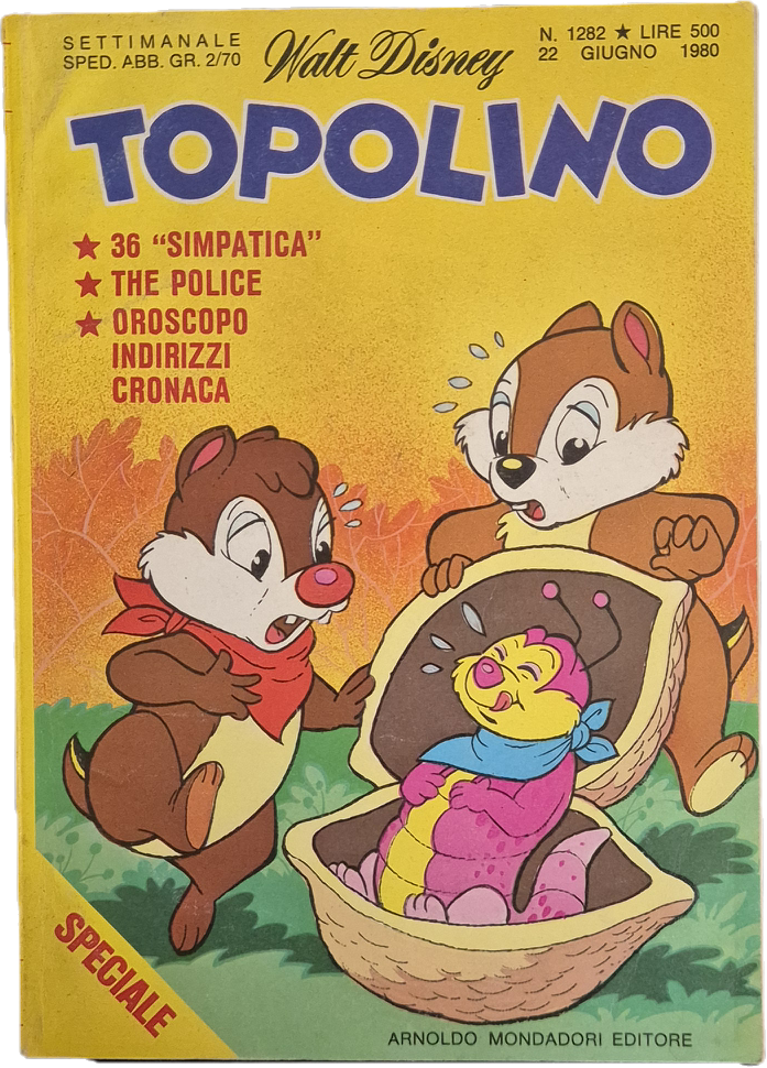 TOPOLINO N. 1282 - 22 GIUGNO 1980