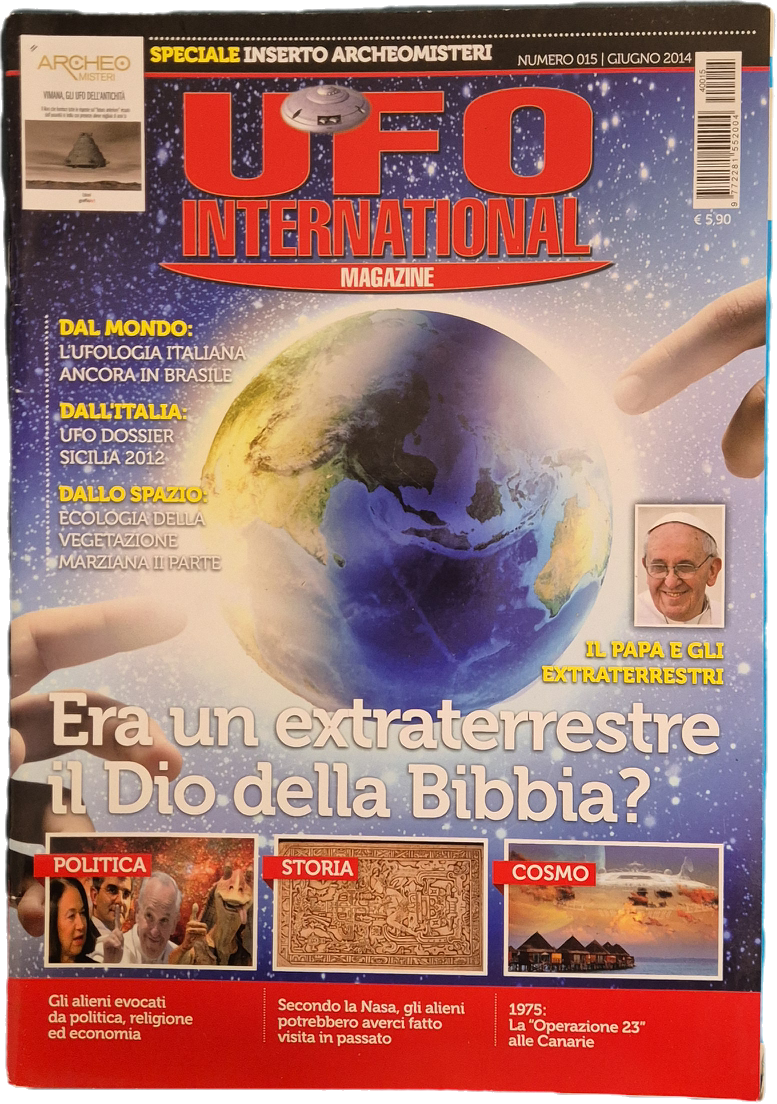 UFO INTERNATIONA MAGAZINE N. 15 - ERA UN EXTRATERRESTRE IL DIO DELLA BIBBIA
