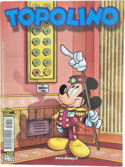 TOPOLINO N. 2329 - 18 LUGLIO 2000