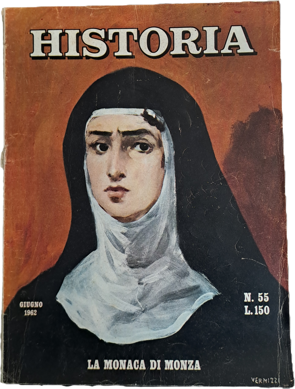 HISTORIA N. 55 - GIUGNO 1962 - LA MONACA DI MONZA