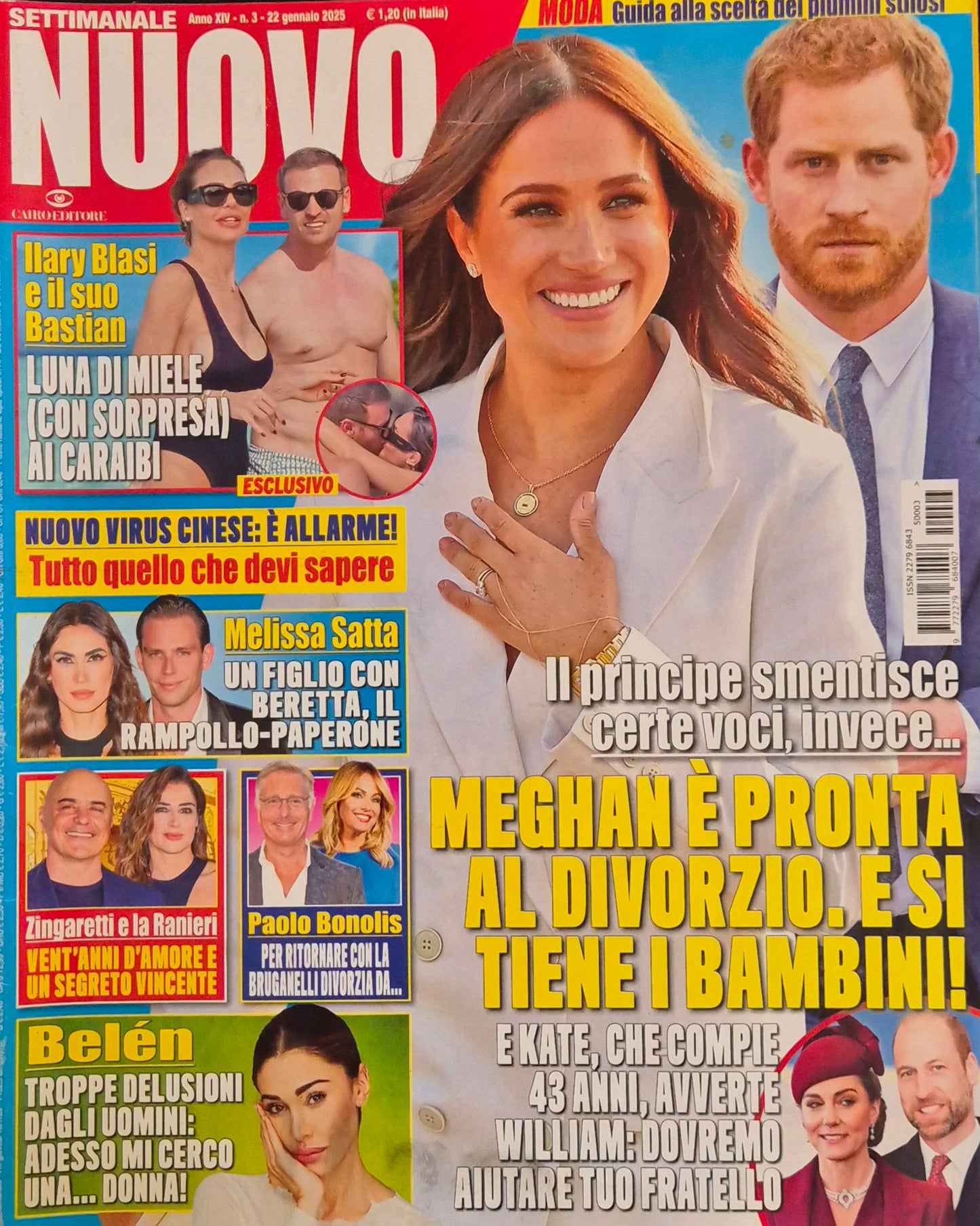 SETTIMANALE NUOVO 22 GENNAIO 2025 - BLASI-SATTA-BONOLIS-BELEN- OUTLET DEL LIBRO