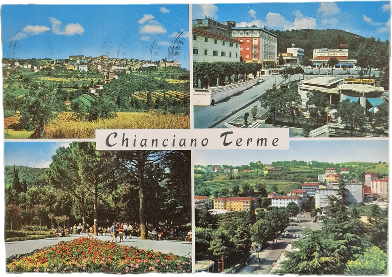 CHIANCIANO TERME - QUATTRO VEDUTE - V1968 - FG