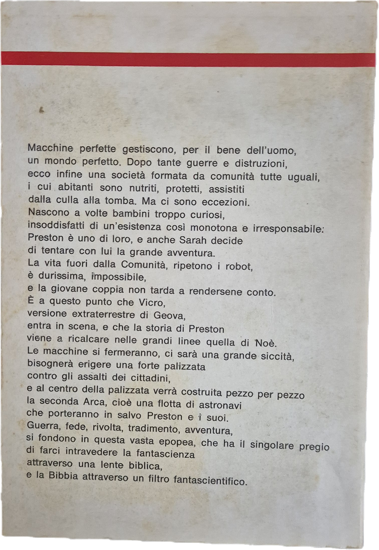 ARCA SECONDA - ROGER DIXON - URANIA N. 723