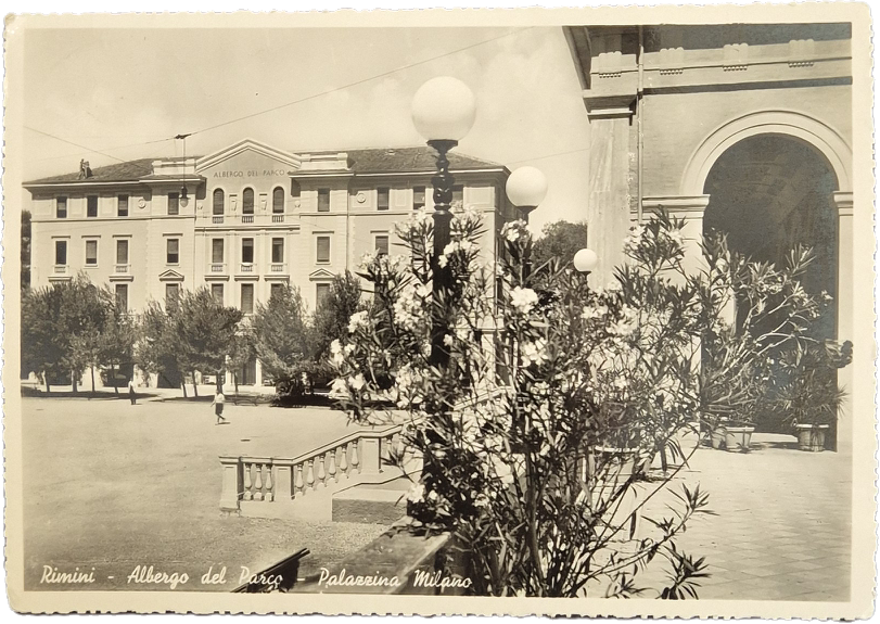 RIMINI  - ALBERGO DEL PARCO - V1942 - FG