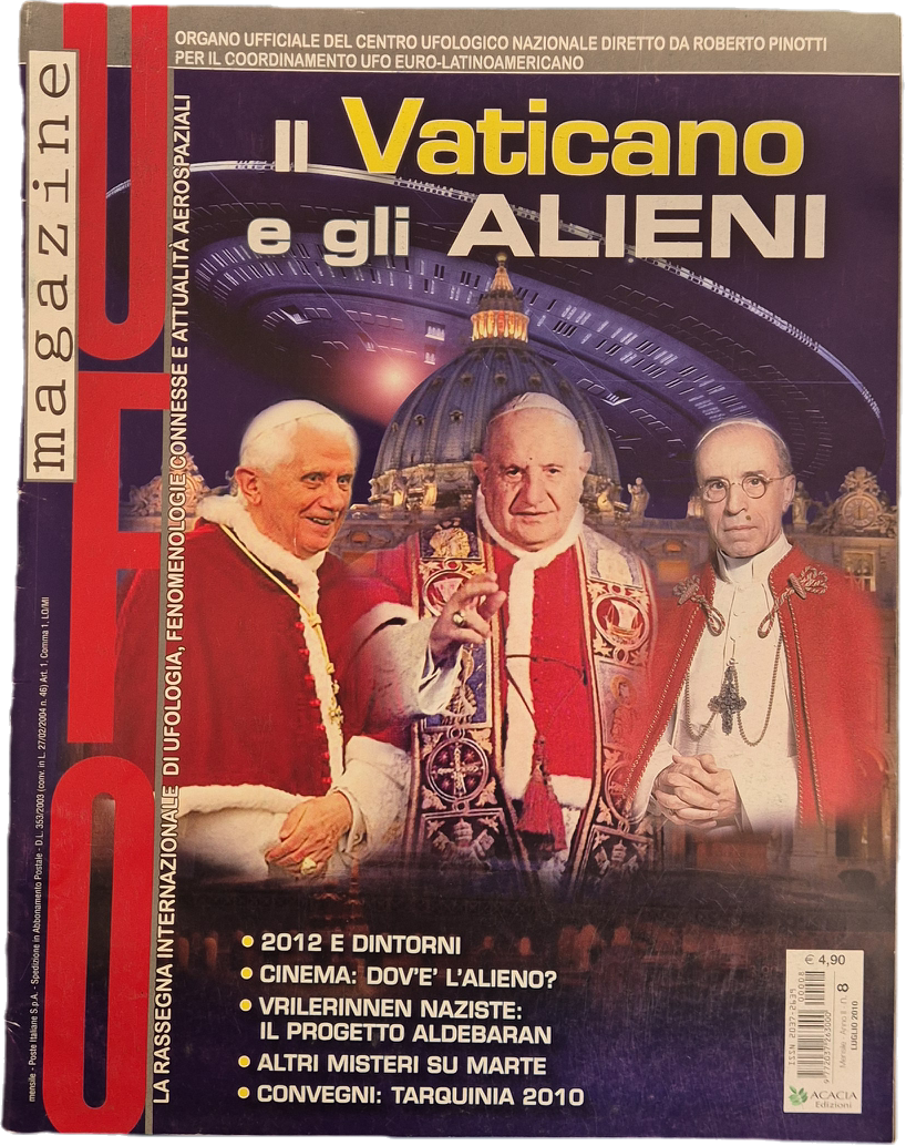UFO MAGAZINE N. 8 - IL VATICANO E GLI ALIENI- OUTLET DEL LIBRO