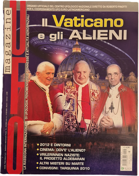 UFO MAGAZINE N. 8 - IL VATICANO E GLI ALIENI- OUTLET DEL LIBRO