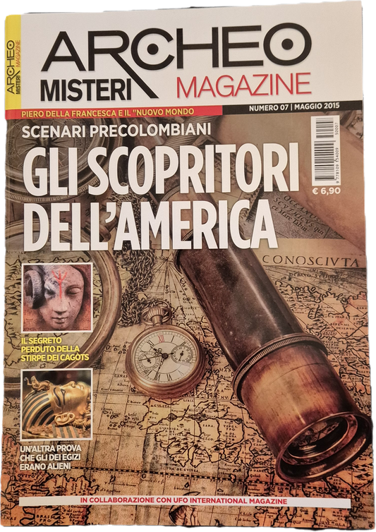 ARCHEO MISTERI MAGAZINE N. 7 - GLI SCOPRITORI DELL'AMERICA