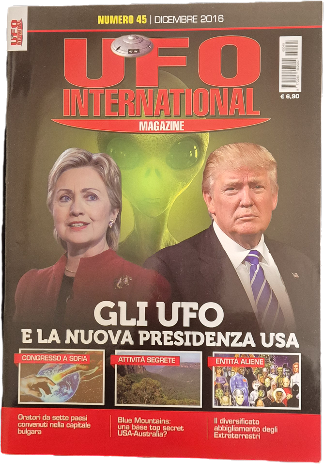 UFO INTERNATIONAL MAGAZINE N. 45 - GLI UFO E LA NUOVA PRESIDENZA USA