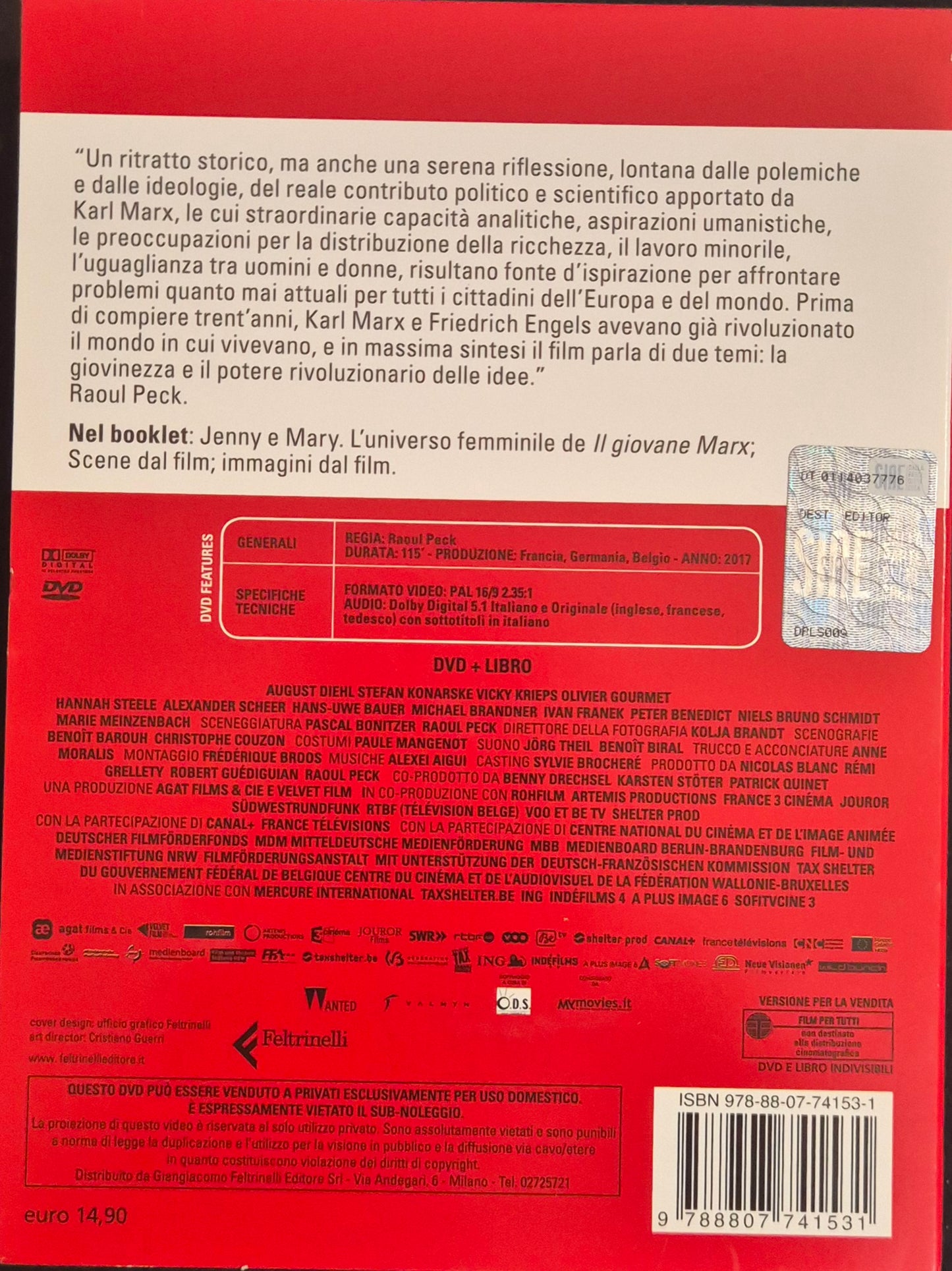 IL GIOVANE KARL MARX - DVD