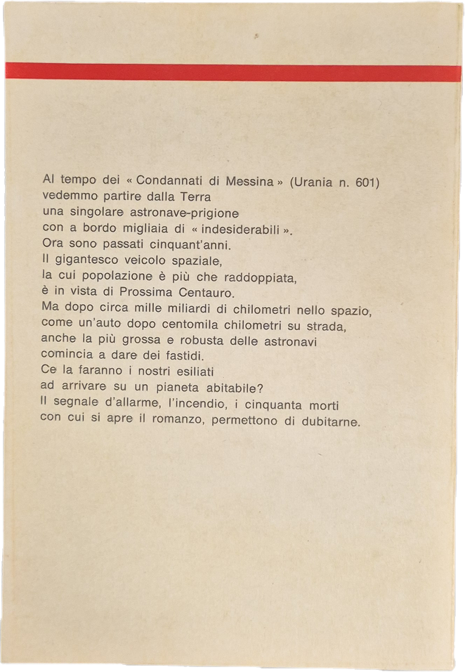 L'ASTRONAVE DEI 20.000 - BEN BOVA - URANIA N. 720