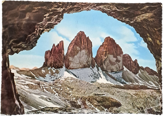 DOLOMITI - LE TRE CIME DI LAVAREDO - V1961 - FG