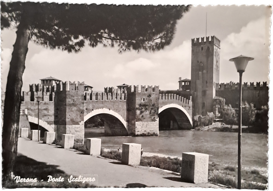 VERONA - PONTE SCALIGERO - V1966 - FG