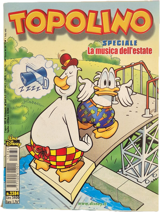 TOPOLINO N. 2384 - 7 AGOSTO 2001